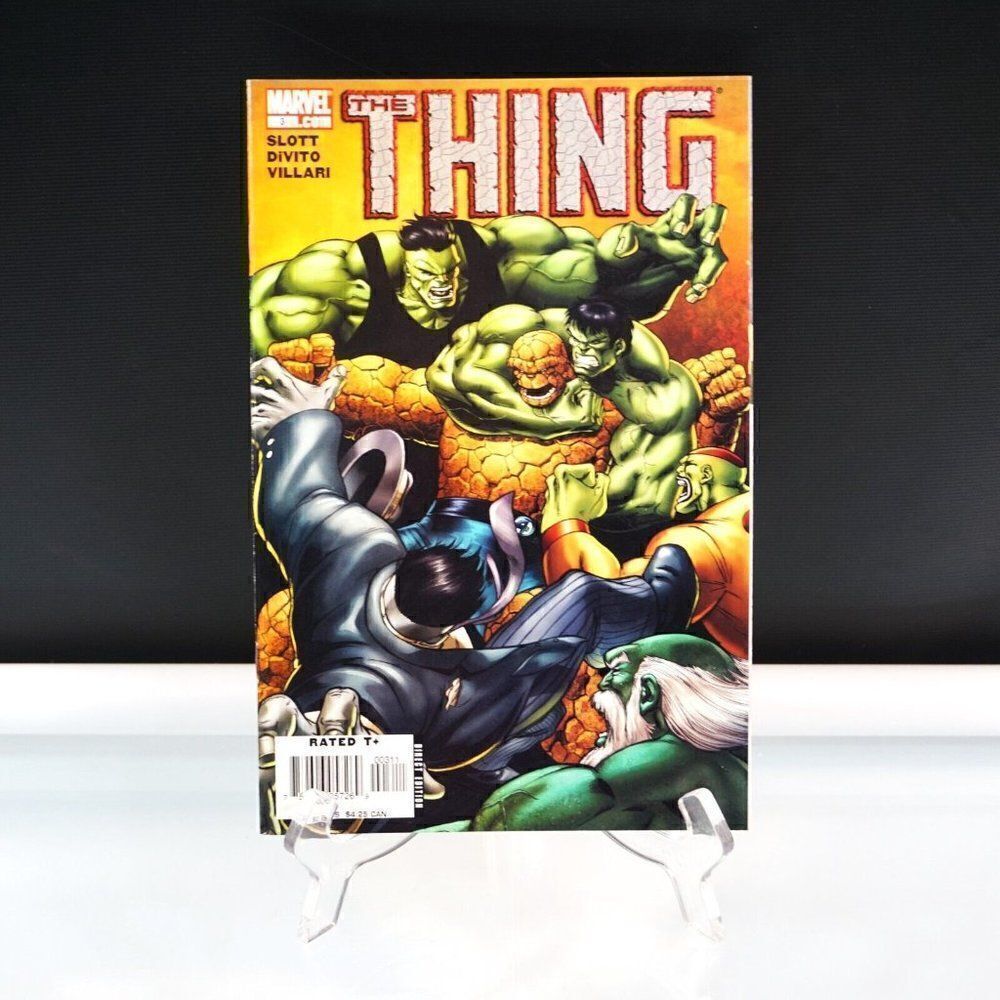 Marvel The Thing # 3 March 2006 Dan Slott Andrea Divito Villari
